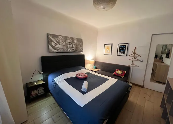 Privatunterkunft Lit Queen Size, 3mn